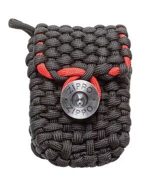 Sharp Zippo Paracord Lighter Storage Pouch